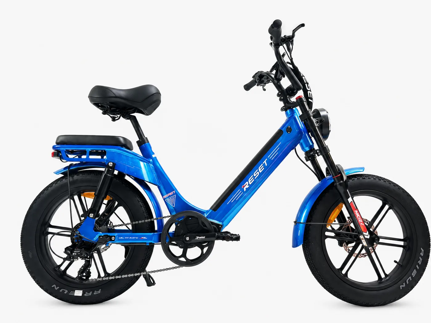 E-bike elettrica blu VoltRide